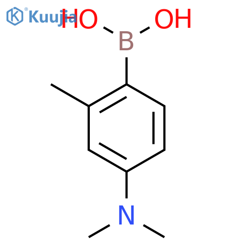 4-(Dimethylamino)-2-methylphenylboronic acid structure