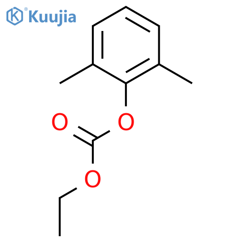 Carbonic acid, 2,6-dimethylphenyl ethyl ester structure