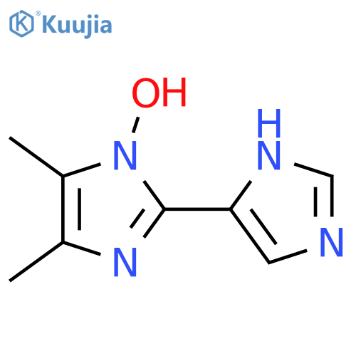 2,5-Bi-1H-imidazole,  1-hydroxy-4,5-dimethyl- structure