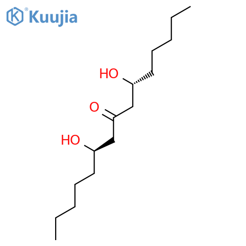 8-Pentadecanone, 6,10-dihydroxy-, (R*,R*)- structure