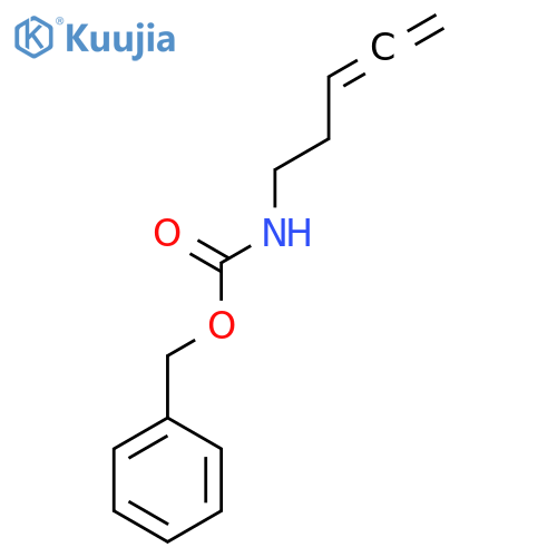 benzyl N-(penta-3,4-dien-1-yl)carbamate structure