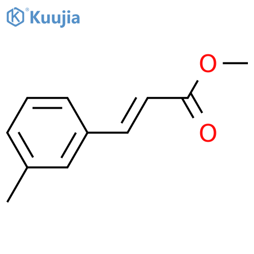 methyl (E)-3-(3-methylphenyl)prop-2-enoate structure