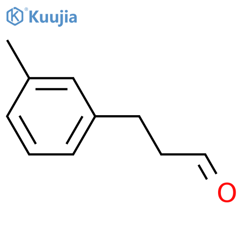 3-(3-methylphenyl)propanal structure