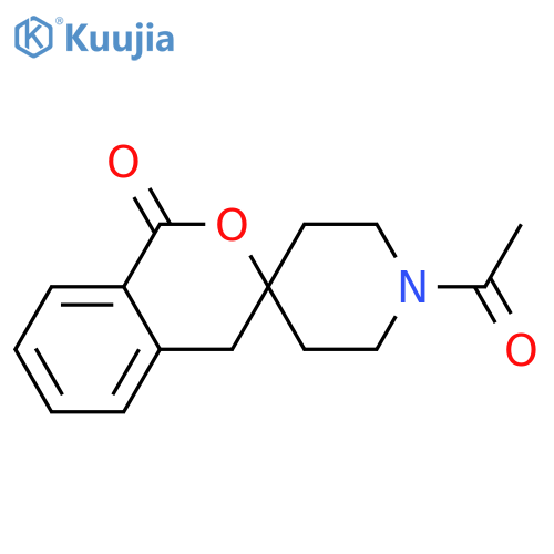 Spiro[3H-2-benzopyran-3,4'-piperidin]-1(4H)-one, 1'-acetyl- structure