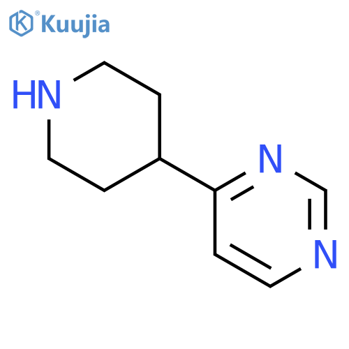 4-(Piperidin-4-yl)pyrimidine structure