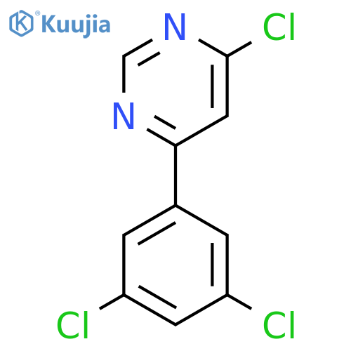 4-Chloro-6-(3,5-dichlorophenyl)pyrimidine structure