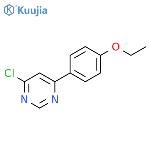 4-chloro-6-(4-ethoxyphenyl)pyrimidine structure