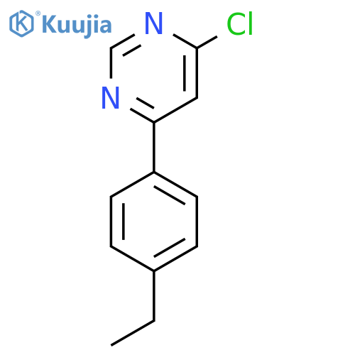 4-Chloro-6-(4-ethylphenyl)pyrimidine structure