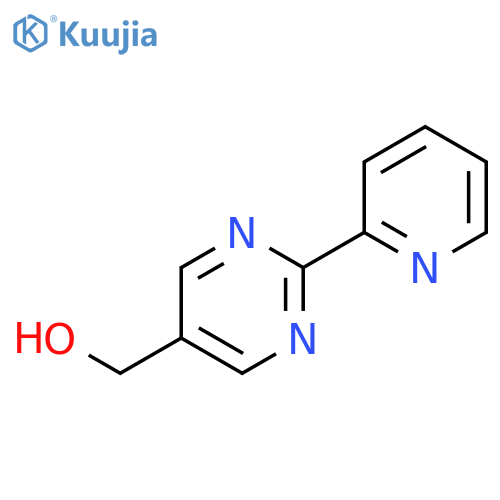 (2-pyridin-2-ylpyrimidin-5-yl)methanol structure