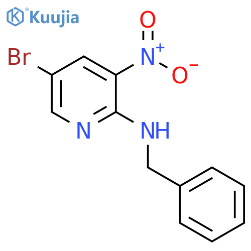 N-Benzyl-5-bromo-3-nitropyridin-2-amine structure