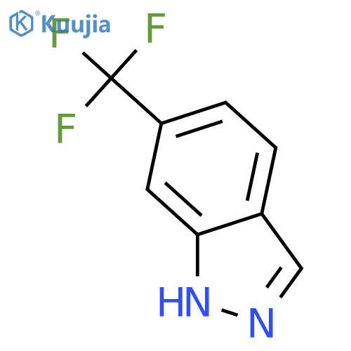 6-(Trifluoromethyl)-1H-Indazole structure