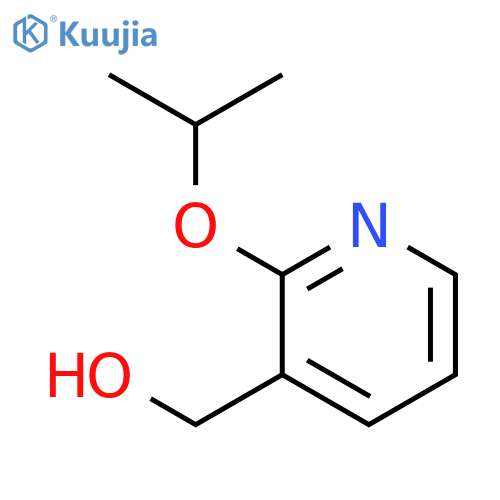 (2-Isopropoxypyridin-3-yl)methanol structure