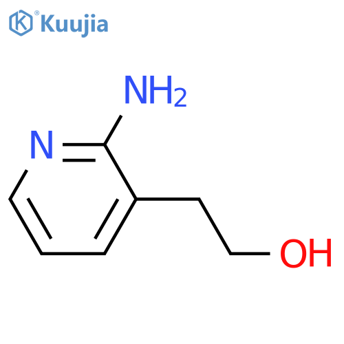 2-(2-aminopyridin-3-yl)ethan-1-ol structure