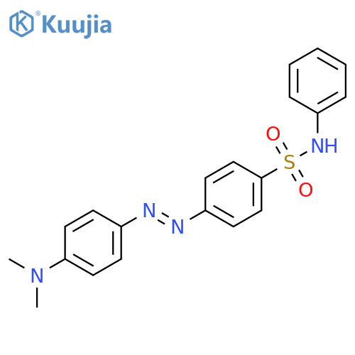 Benzenesulfonamide, 4-[[4-(dimethylamino)phenyl]azo]-N-phenyl- structure