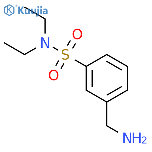 3-(Aminomethyl)-N,N-diethylbenzenesulfonamide structure
