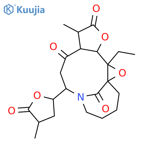 Tuberostemonone; 11-Epimer, 9,10-didehydro, 9ξ,10ξ-epoxide structure