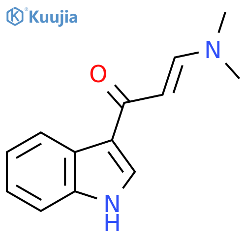 (2E)-3-(Dimethylamino)-1-(1H-indol-3-yl)prop-2-en-1-one structure