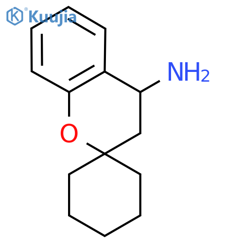 3,4-dihydrospiro1-benzopyran-2,1'-cyclohexan-4-amine structure