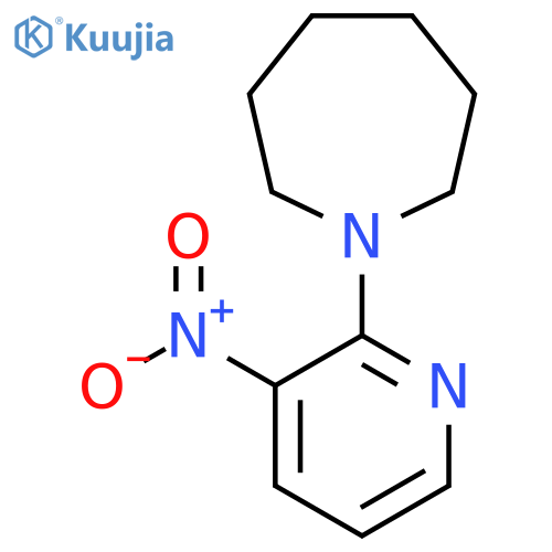 1-(3-Nitropyridin-2-yl)azepane structure