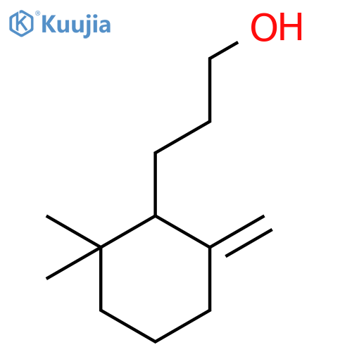 Cyclohexanepropanol, 2,2-dimethyl-6-methylene- structure