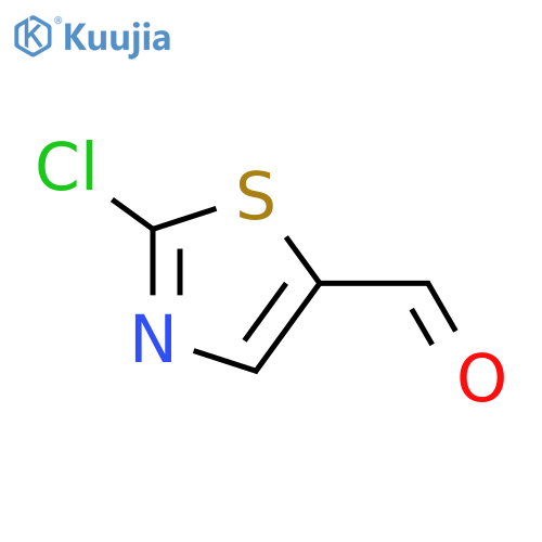 2-chloro-1,3-thiazole-5-carbaldehyde structure