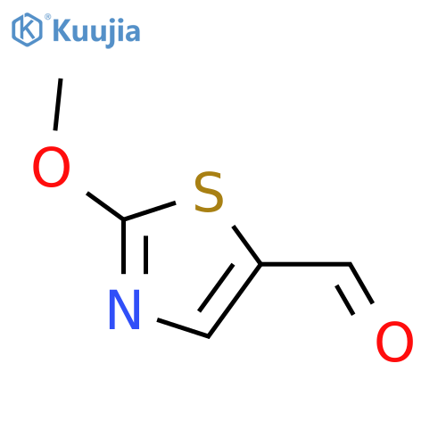 2-methoxy-1,3-thiazole-5-carbaldehyde structure