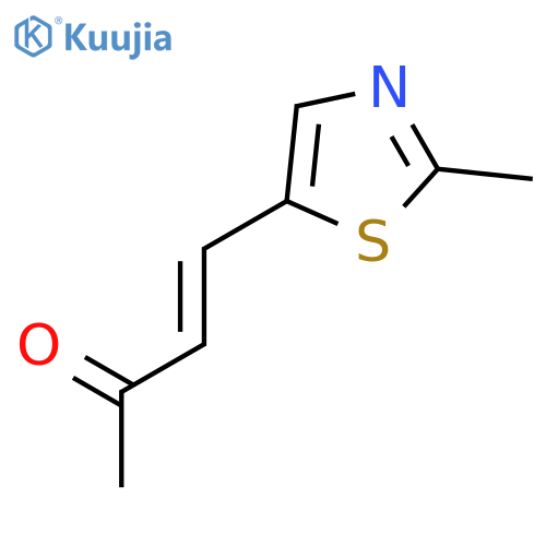 4-(2-methyl-1,3-thiazol-5-yl)but-3-en-2-one structure