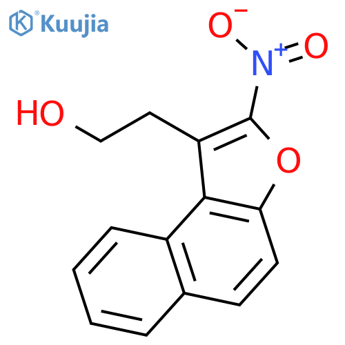 NAPHTHO(2,1-b)FURAN-1-ETHANOL, 2-NITRO- structure