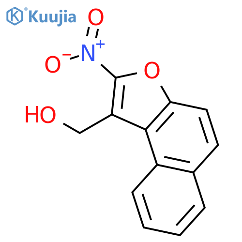Naphtho[2,1-b]furan-1-methanol, 2-nitro- structure
