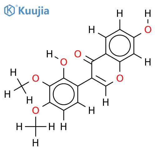 3',4',Di-Me ether-2',3',4',7-Tetrahydroxyisoflavone structure