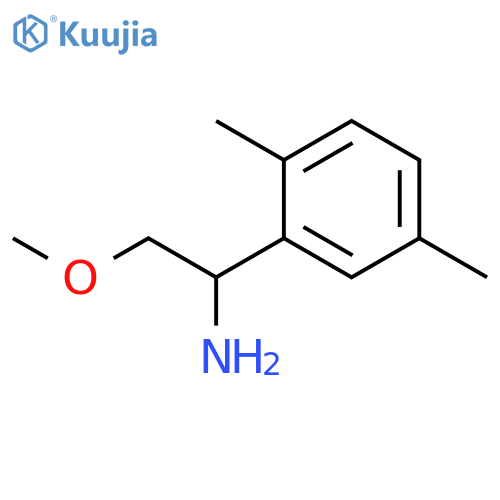 1-(2,5-DIMETHYLPHENYL)-2-METHOXYETHYLAMINE structure