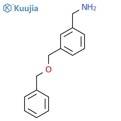{3-(Benzyloxy)methylphenyl}methanamine structure