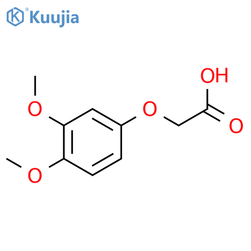 2-(3,4-Dimethoxyphenoxy)acetic Acid structure
