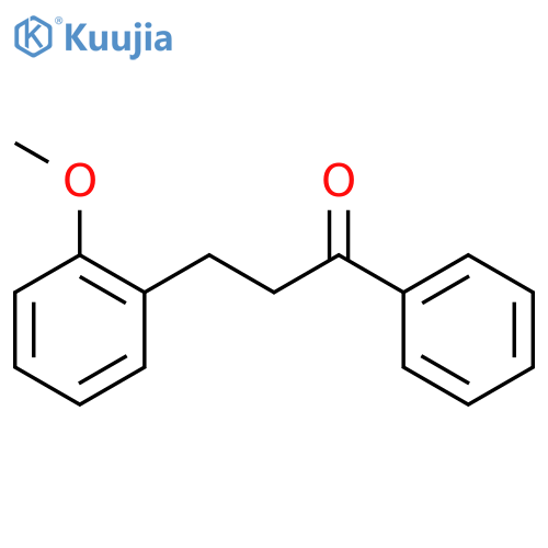 1-Propanone, 3-(2-methoxyphenyl)-1-phenyl- structure