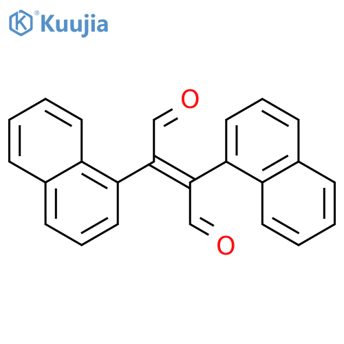 2-Butenedial, 2,3-di-1-naphthalenyl-, (E)- structure