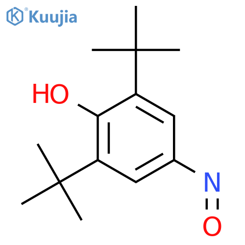 2,6-Di-tert-butyl-4-nitrosophenol structure
