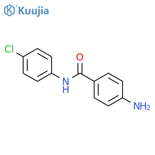 4-Amino-N-(4-chlorophenyl)benzamide structure