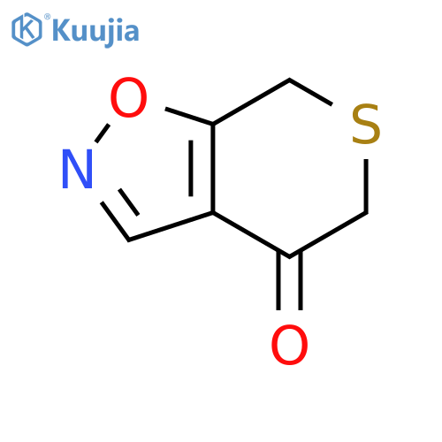 5H-Thiopyrano[4,3-d]isoxazol-4(7H)-one structure