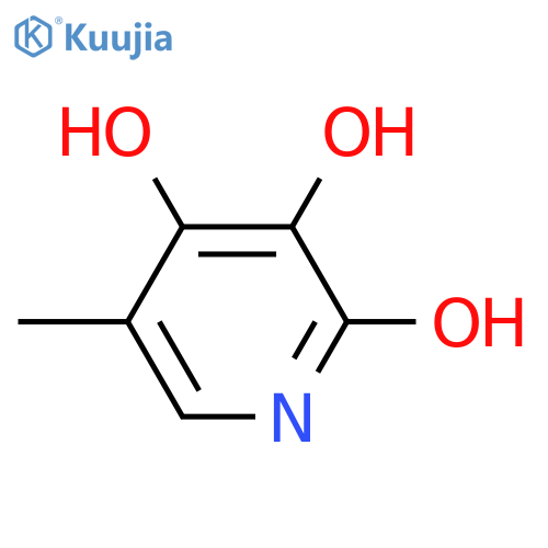 Pyridinetriol, methyl- structure