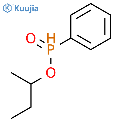 Phosphinic acid, phenyl-, 1-methylpropyl ester structure