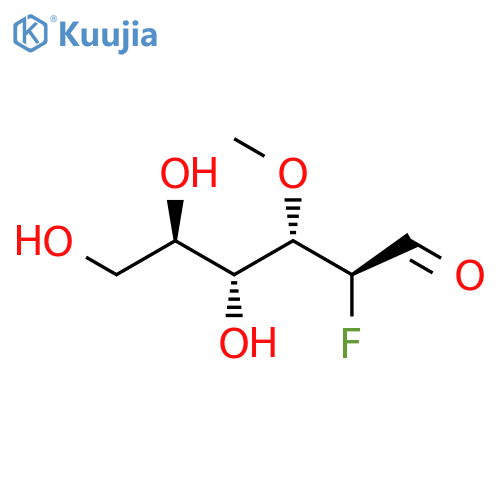 D-Mannose, 2-deoxy-2-fluoro-3-O-methyl- structure