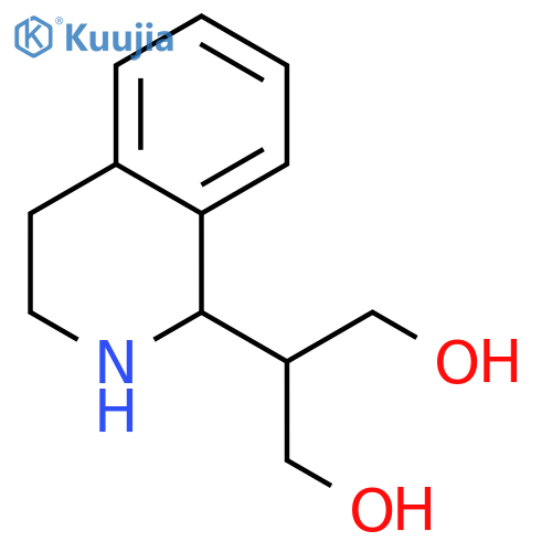 2-(1,2,3,4-TETRAHYDRO-ISOQUINOLIN-1-YL)-PROPANE-1,3-DIOL structure