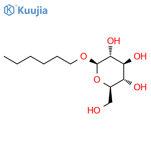 hexan-1-ol beta-D-glucopyranoside structure