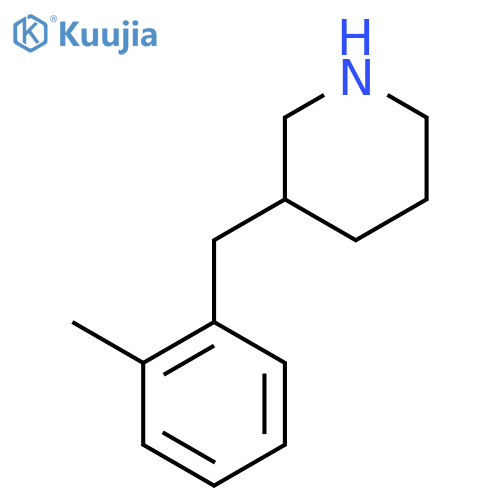 3-(2-Methylbenzyl)piperidine structure