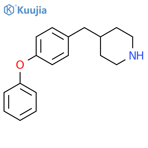 4-(4-phenoxyphenyl)methylpiperidine structure
