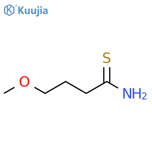 4-methoxybutanethioamide structure