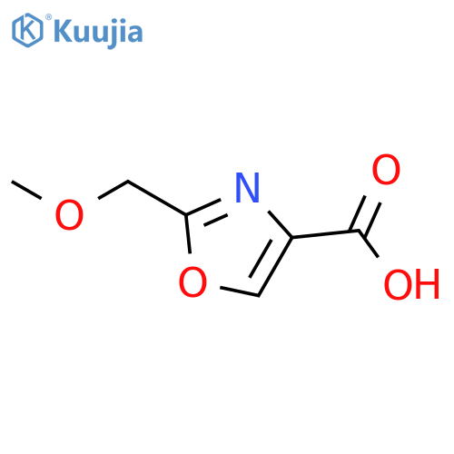 2-(methoxymethyl)-1,3-oxazole-4-carboxylic acid structure