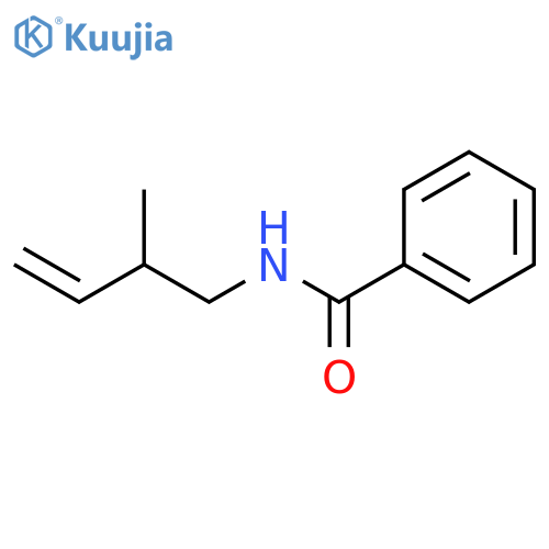 Benzamide,N-(2-methyl-3-buten-1-yl)- structure