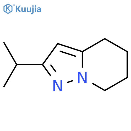4,5,6,7-tetrahydro-2-(1-methylethyl)-Pyrazolo[1,5-a]pyridine structure