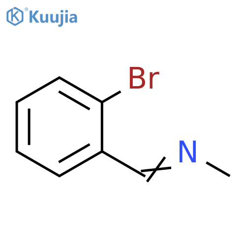 n-methyl-o-bromobenzylidinimine structure